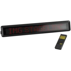 LUMIERE EFFET LUMIERE MONACOR Panneau Message Led Rouge PML 60 R