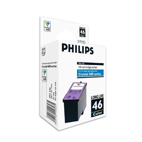 ACCESSOIRE TELEPHONE FIXE PHILIPS FAX Cartouche Coul Long Vie Cryst4 PFA 546