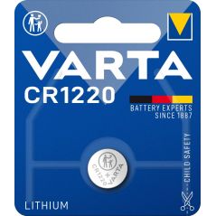 PILE BOUTON VARTA Lithium CR1220 Blister X1 6220101401