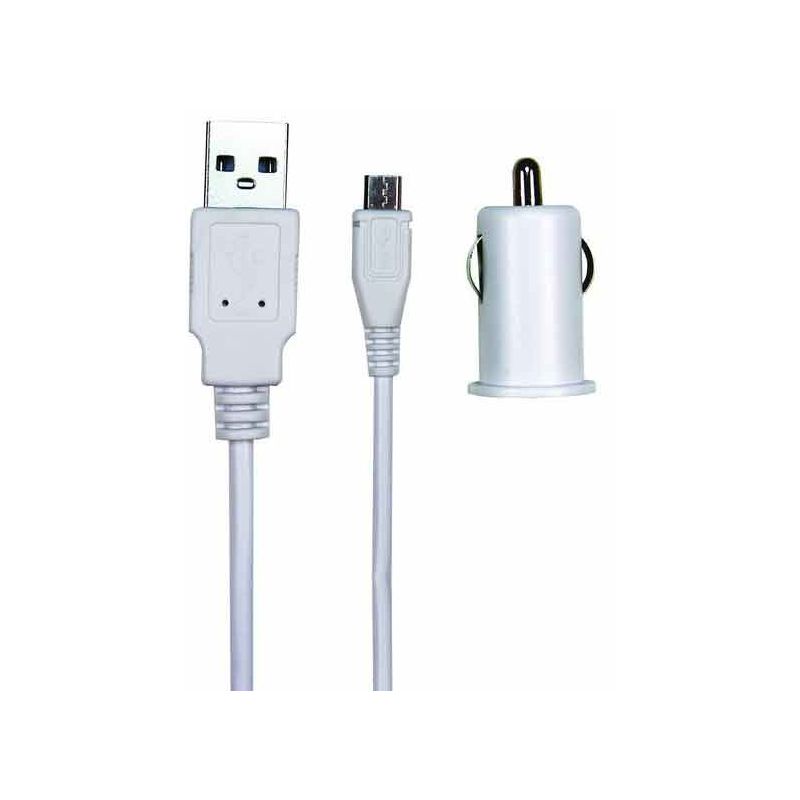 BLOCS MULTIPRISES ET RALLONGES SINOX Chargeur Auto Usb2 1A+cable Mi SXI 761 BLOCS MULTIPRISES ET RALLONGES SINOX Chargeur Auto Usb2 1A+cable Mi SXI 761