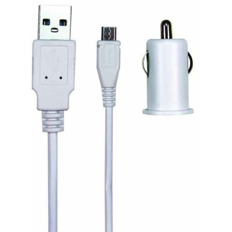 BLOCS MULTIPRISES ET RALLONGES SINOX Chargeur Auto Usb2 1A+cable Mi SXI 761