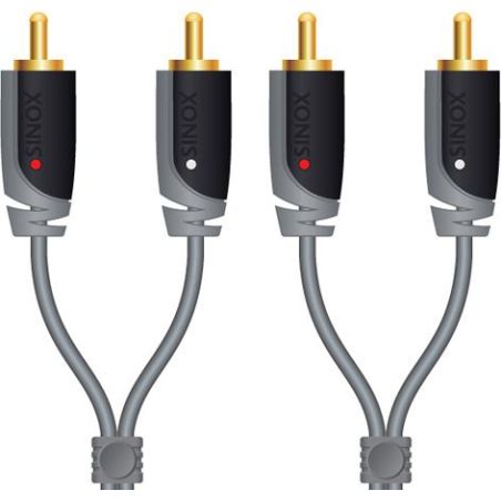 CABLE AUDIO SINOX Cable Audio 2rca M 2rca M 5,00 SXA 4205