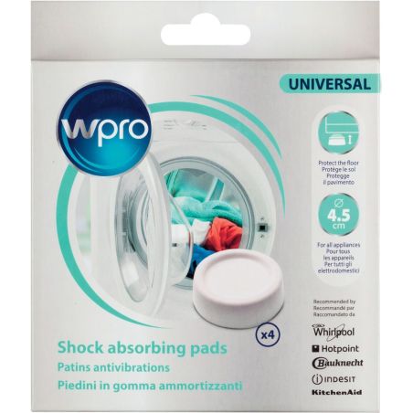ACC COMMUNS LAVE LINGE LAVE VA WPRO Boite 4 Patins Antivibrations SKA 202