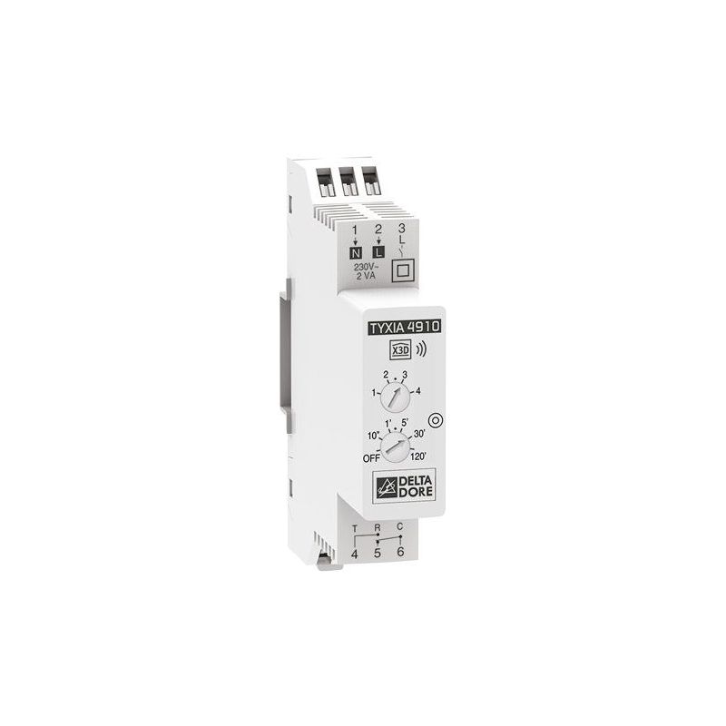 COMMANDE AUTO LUMINAIRE VOLE DELTA DORE 6351386 RECPT MICROMODULE ECLA TYXIA 4910