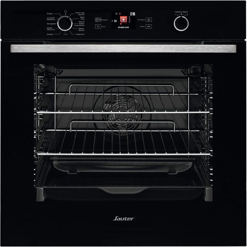 FOUR PYROLYSE SAUTER Mf+ 73l 10fnct Quattro Pulse C SOP 5585 B