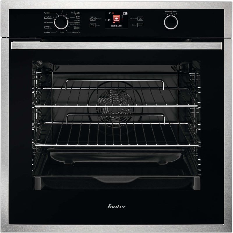 FOUR PYROLYSE SAUTER Mf+ 73l 9fnct Quattro Pulse Cl SOP 5585 X