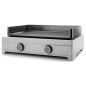 PLANCHA ELECTRIQUE FORGE ADOUR 60cm Email 3200w Therm Inox MODERN E 60 I
