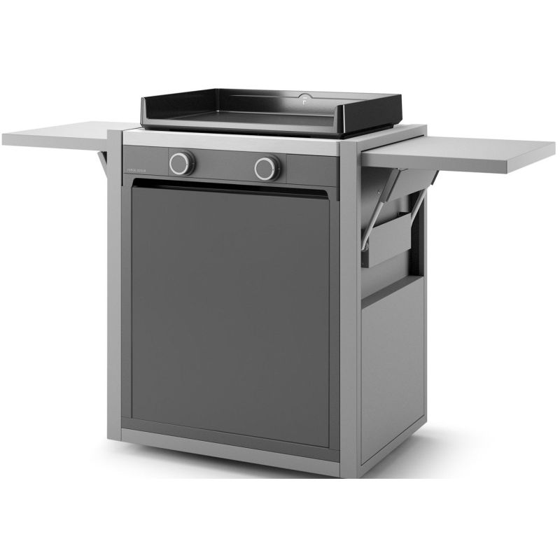 CHARIOT CAPOT PLANCHA FORGE ADOUR Chariot Acier Ferme Pmodern 6 CH MAF 60