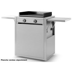 CHARIOT CAPOT PLANCHA FORGE ADOUR Chariot Inox 60 Ferme Pmodern CH MIF 60