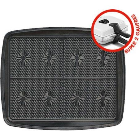 ACCESSOIRE GAUFRIER CROQUE MON LAGRANGE Jeu Plaques Gaufrettes Prsupe 030222