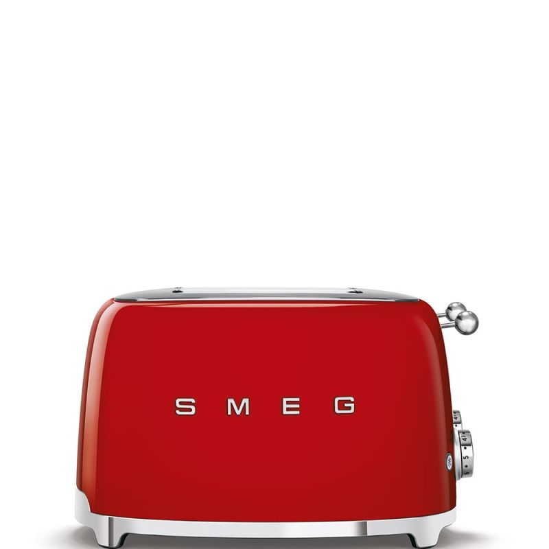 GRILLE PAIN TOASTER SMEG PEM Toaster4tr 3prog Rouge TSF 03 RDEU