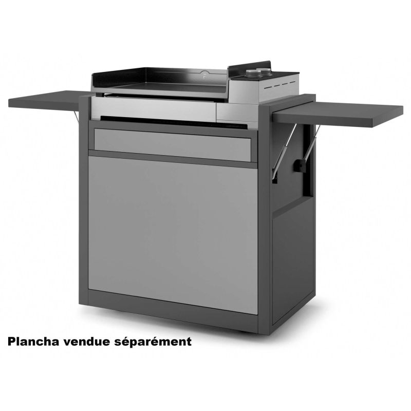 CHARIOT CAPOT PLANCHA FORGE ADOUR Chariot Acier Ferme Ppremium CH PAF 60 NG