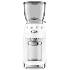 MOULIN A CAFE SMEG PEM 150w 12t 350g 8fn Blanc CGF 01 WHEU