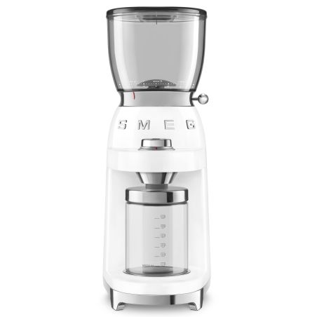MOULIN A CAFE SMEG PEM 150w 12t 350g 8fn Blanc CGF 01 WHEU