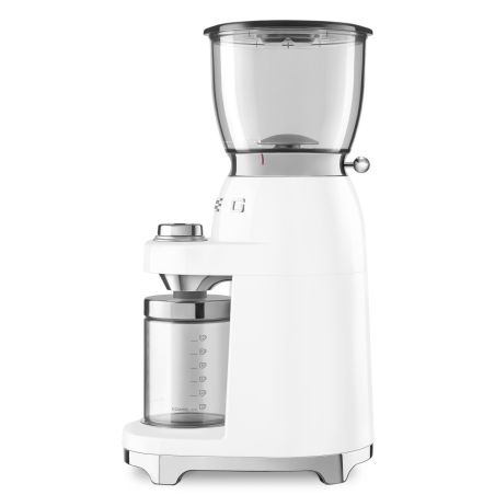 MOULIN A CAFE SMEG PEM 150w 12t 350g 8fn Blanc CGF 01 WHEU