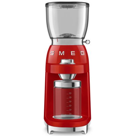 MOULIN A CAFE SMEG PEM 150w 12t 350g 8fn Rouge CGF 01 RDEU