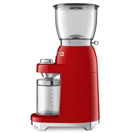 MOULIN A CAFE SMEG PEM 150w 12t 350g 8fn Rouge CGF 01 RDEU