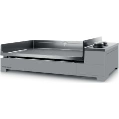 PLANCHA GAZ FORGE ADOUR 60cm Email 2bruleurs Piezzo No PREMIUM G 60 ANG