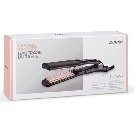 FER A FRISER BABYLISS Crimper Fer Gaufrer 35mm 10tem 2165CE