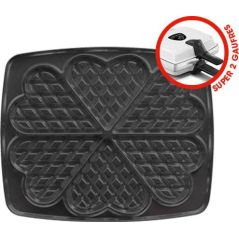ACCESSOIRE GAUFRIER CROQUE MON LAGRANGE Jeu Plaq 6gaufres Coeur Psupe 030522