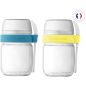 ACCESSOIRE YAOURTIERE SORBETIE LAGRANGE 2pots Yaourt A Emporter Jaune 440401