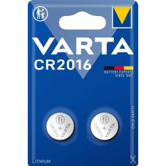 PILE BOUTON VARTA Lithium CR2016 Blister X2 6016101402