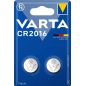 PILE BOUTON VARTA Lithium CR2016 Blister X2 6016101402 PILE BOUTON VARTA Lithium CR2016 Blister X2 6016101402