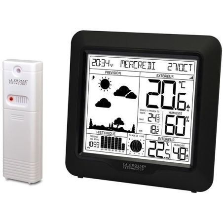 CENTRALE METEO LA CROSSE TECHNOLOGY Station Meteo Pression Athmosp WS6823-BLA