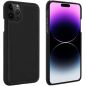 COQUE GSM AKASHI Coque Noir Cuir Italien Pip 1 ALTC0CUI14PMXBLK