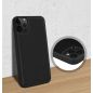 COQUE GSM AKASHI Coque Noir Cuir Italien Pip 1 ALTC0CUI14PMXBLK