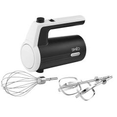 BATTEUR SIMEO Aut5h 3vit 2batteurs+1fouet Bl BMN550