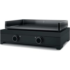 PLANCHA ELECTRIQUE FORGE ADOUR 60cm Email 3200w Therm Noir MODERNE60AN
