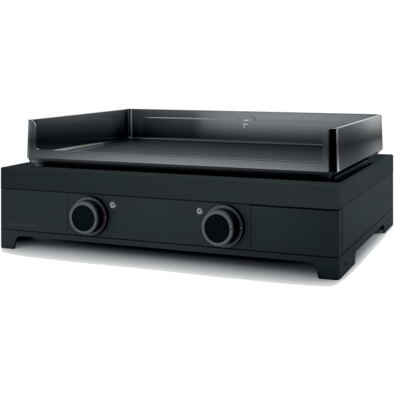 PLANCHA ELECTRIQUE FORGE ADOUR 60cm Email 3200w Therm Noir MODERNE60AN