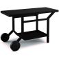 CHARIOT CAPOT PLANCHA FORGE ADOUR Table Roulante Acier P45607 TRAN