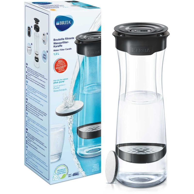 CARAFES FILTRANTES BRITA Gris Fonce 1,3l +1microdisc 1030345