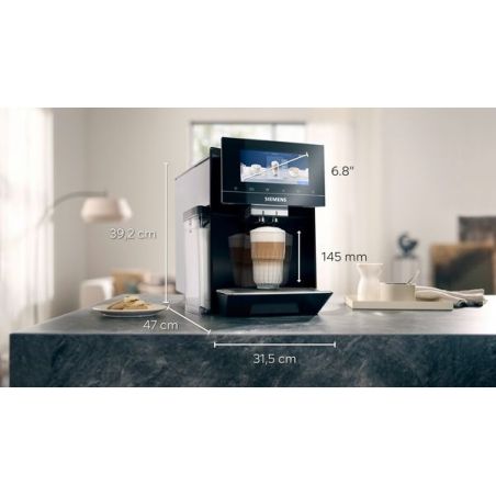 BROYEUR CAFE SIEMENS PEM EK Eq900 1500w 19bars Barista TQ905DF9