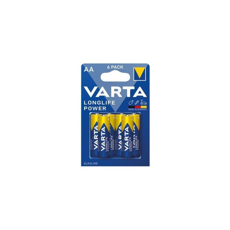 PILE ALCALINE ET PHOTO VARTA Longlife Power Lr06AA Blister 4906121446 PILE ALCALINE ET PHOTO VARTA Longlife Power Lr06AA Blister 4906121446