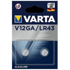 PILE BOUTON VARTA Bouton V12galr43 1,5v Blister 4278101402