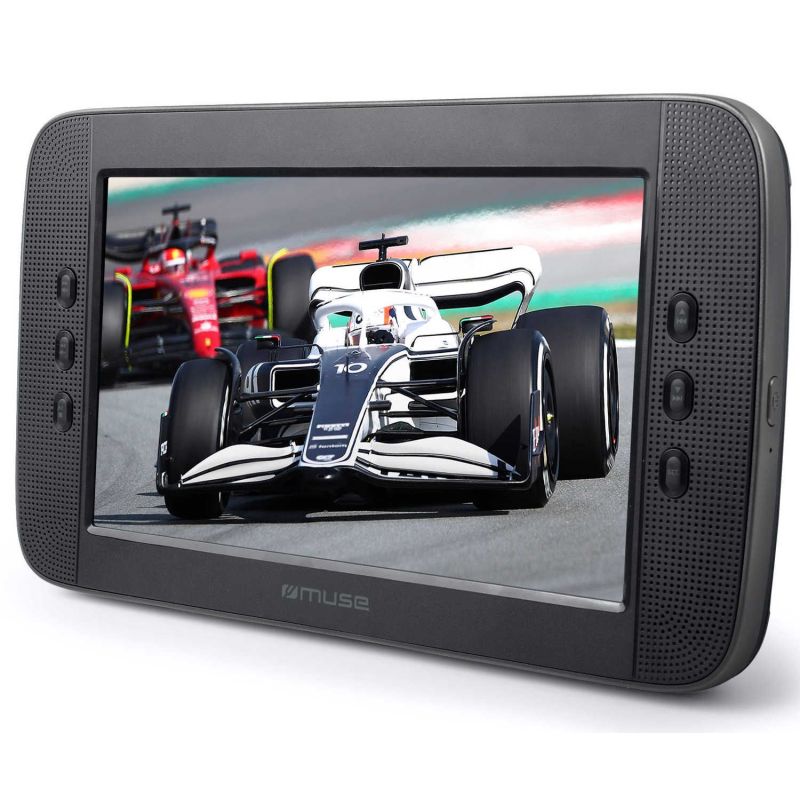 DVD PORTABLE MUSE 10,1pouces 2ecrans Divx Mp3 Us M1028CVB