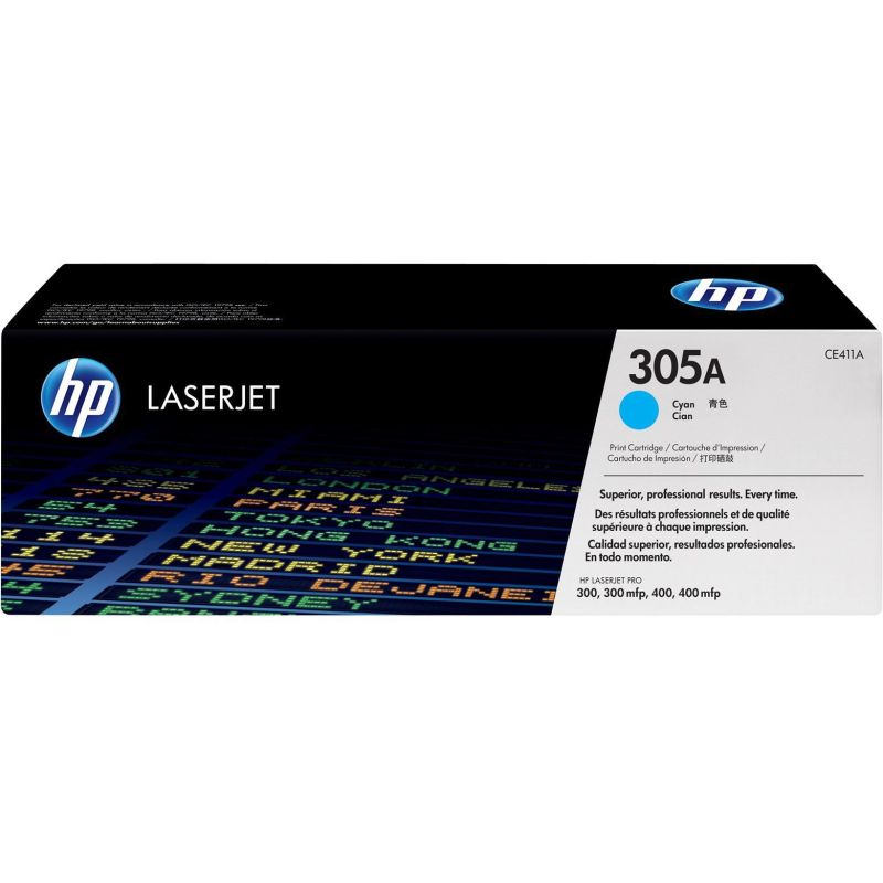 CONSOMMABLE LASER HEWLETT PACKARD Toner Cyan Plaserjet305a CE 411 A CONSOMMABLE LASER HEWLETT PACKARD Toner Cyan Plaserjet305a CE 411 A