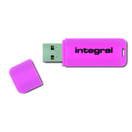CLE USB INTEGRAL Cle Usb Fluo Rose 32go NEON ROSE 32 GB