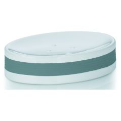 ACCESSOIRES SDB TOILETTE KELA Porte Savon Ceramic Blancgris 22435