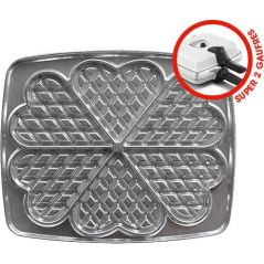 ACCESSOIRE GAUFRIER CROQUE MON LAGRANGE Jeu Plalu 6gaufres Coeur Psup 030521