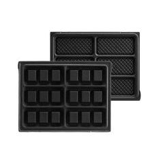 ACCESSOIRE GAUFRIER CROQUE MON LAGRANGE Jeu Plaques 6 Mini Tarti Gauff 020322