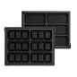 ACCESSOIRE GAUFRIER CROQUE MON LAGRANGE Jeu Plaques 6 Mini Tarti Gauff 020322