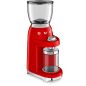 MOULIN A CAFE SMEG PEM 150w 350g 8fn 30broyages Rouge CGF11RDEU