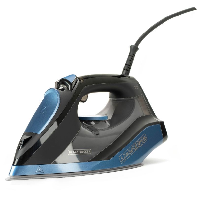 FER A VAPEUR BLACK ET DECKER 2800w 45g180g Noirbleu BXIR2801E