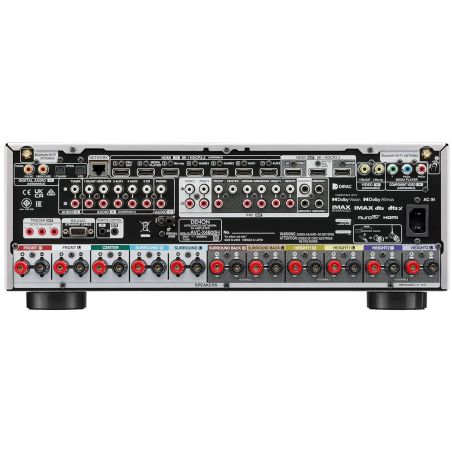 AMPLITUNER AUDIOVIDEO DENON 9 2 8k 200w Dolbyatmos Wifi Bt AVCX4800HSPE2