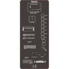 ENSEMBLE PORTABLE RONDSON Seg Enceinte 130w 2mic Usbsd RUNNER15