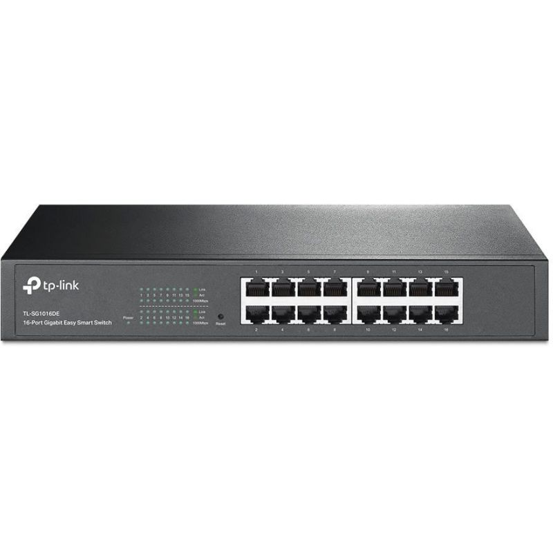 SWITCH TPLINK Switch16ports Gigabits Easy Sm TL-SG1016DE